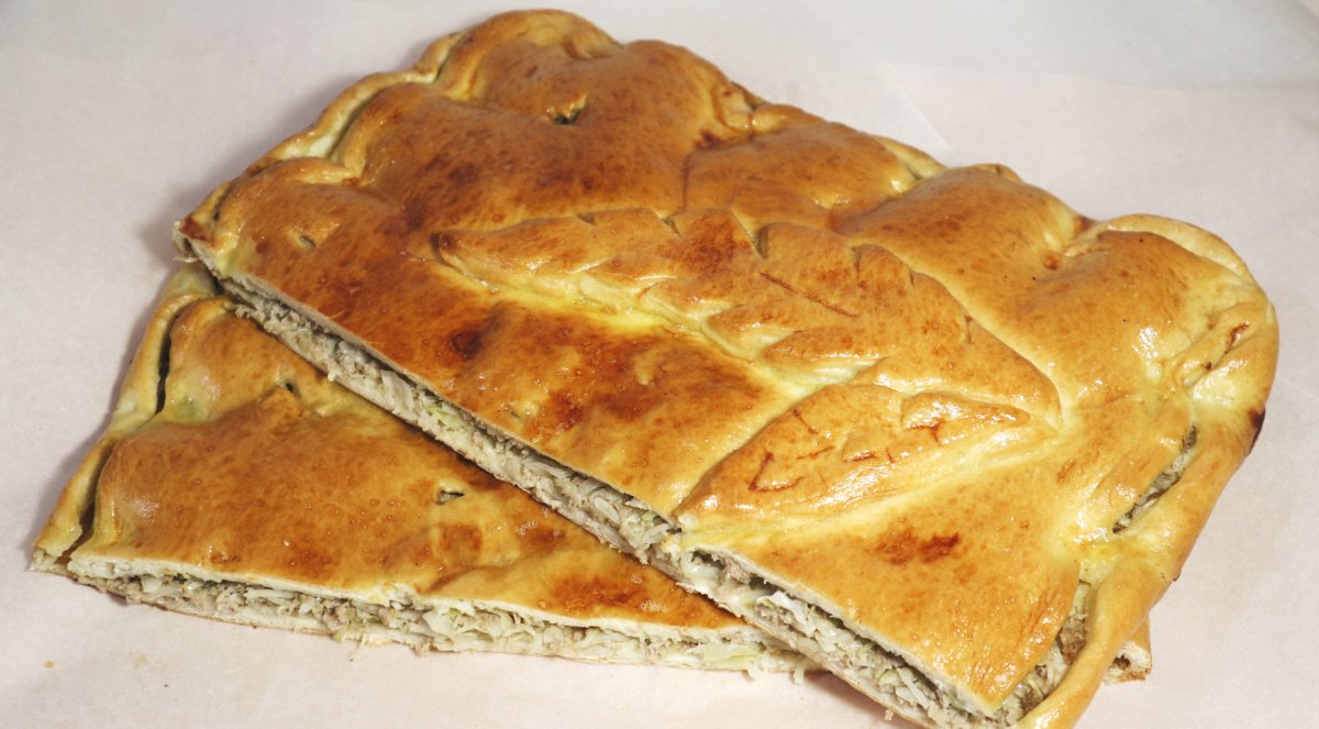Пирог кулебяка Монастырская