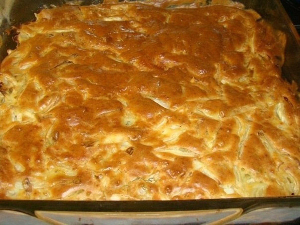 Шарлотка с капустой
