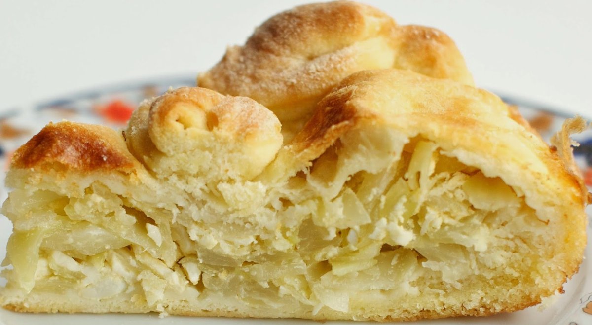 Пирог с капустой и рыбой