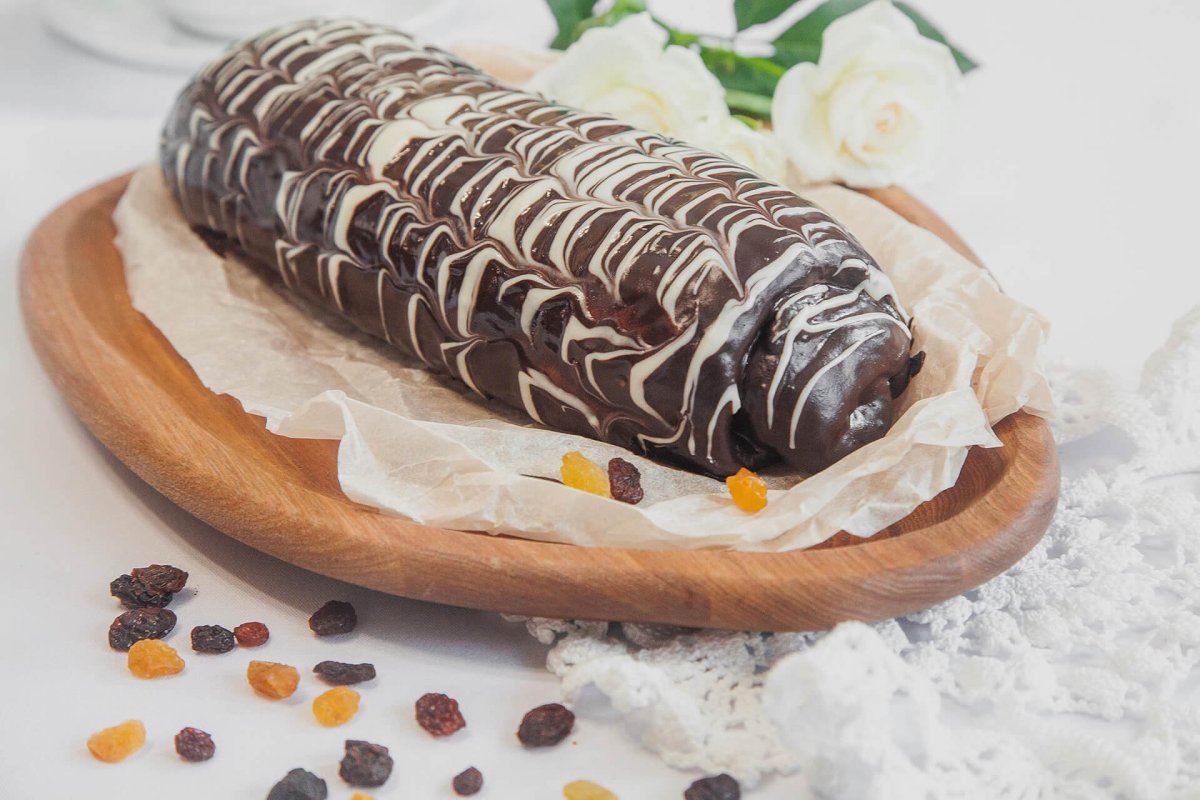 Лакомка шоколадка пирожное