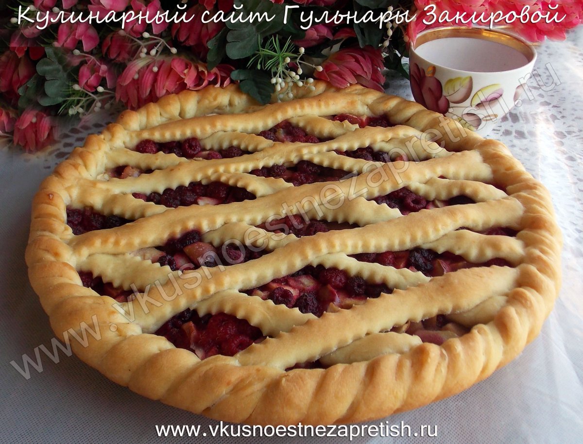 Украсить сладкий пирог