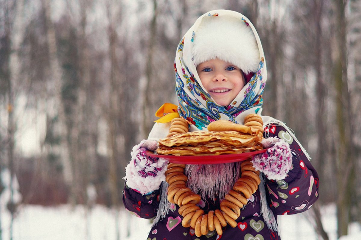 Масленица фотосессия для детей