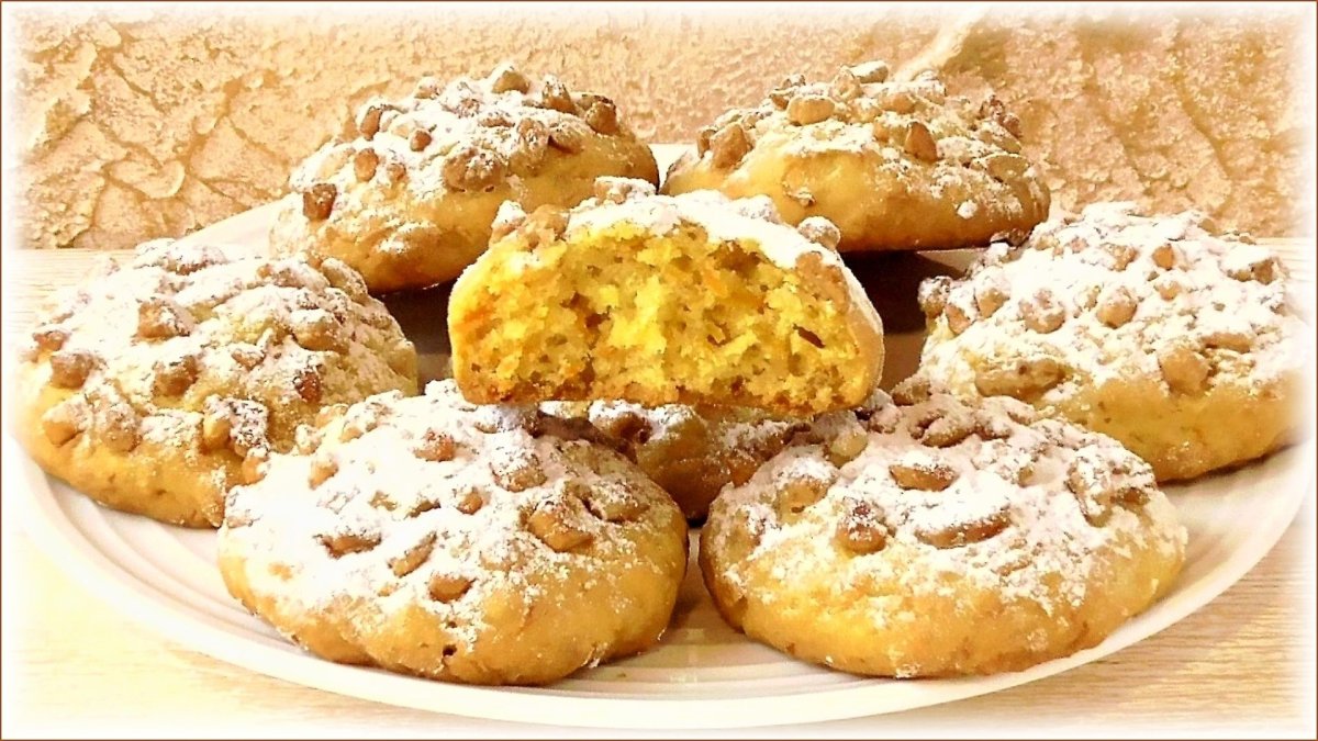 Печенье с морковью