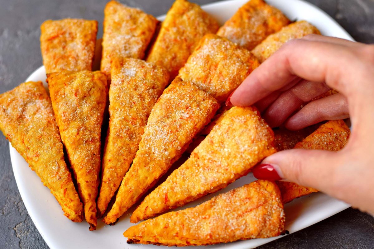 Морковное печенье для детей