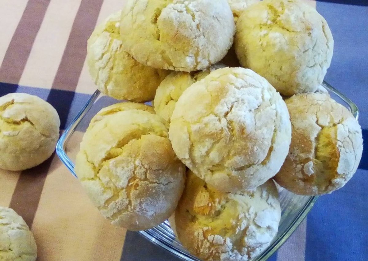 Лимонное печенье на сметане