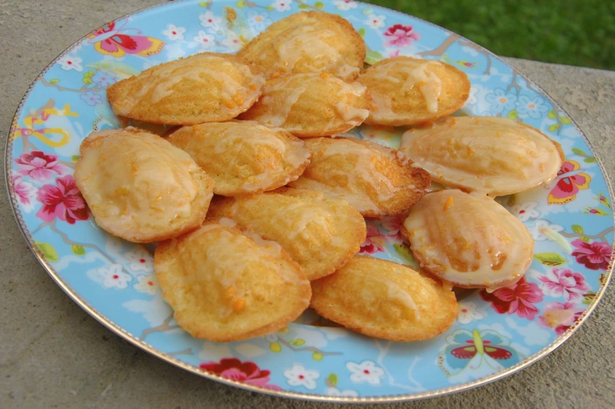 Печенье лимонное песочное
