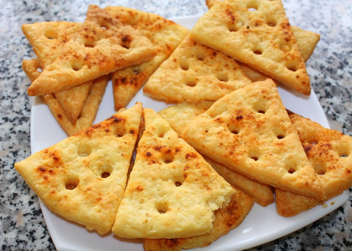 Французское сырное печенье
