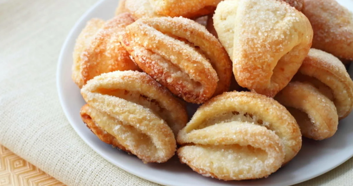 Сырное песочное печенье