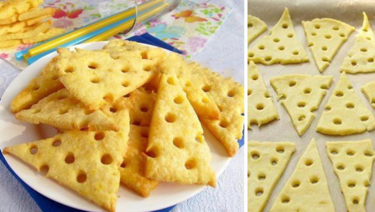 Сырное печенье c травами