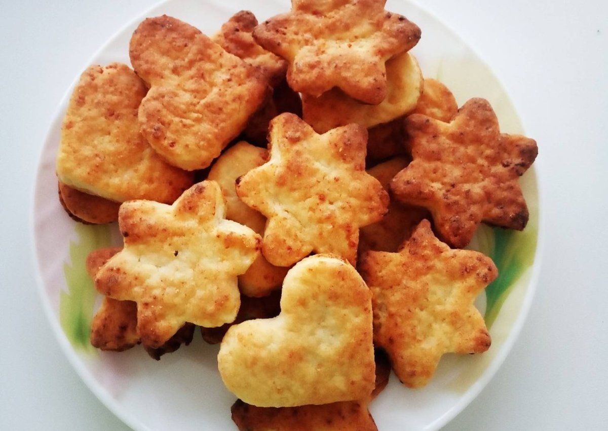Песочное печенье гусиные лапки
