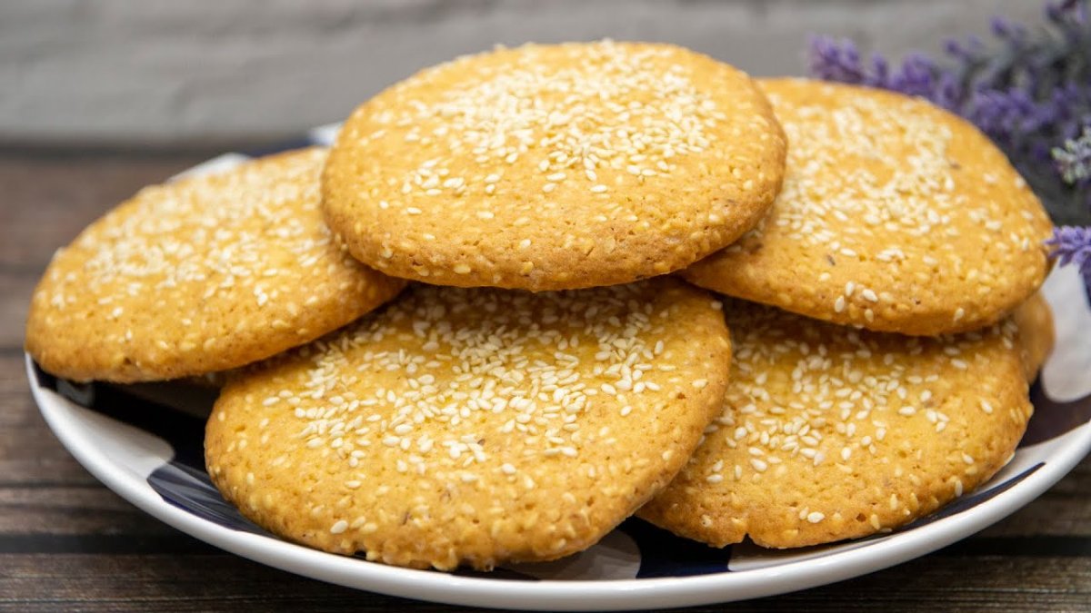 Грановская кунжутка печенье