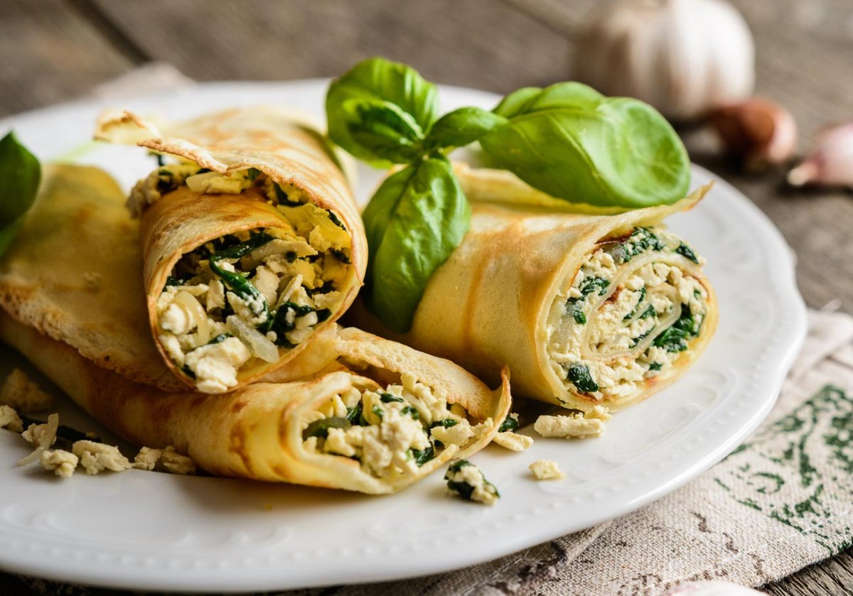 Улитки с соусом песто