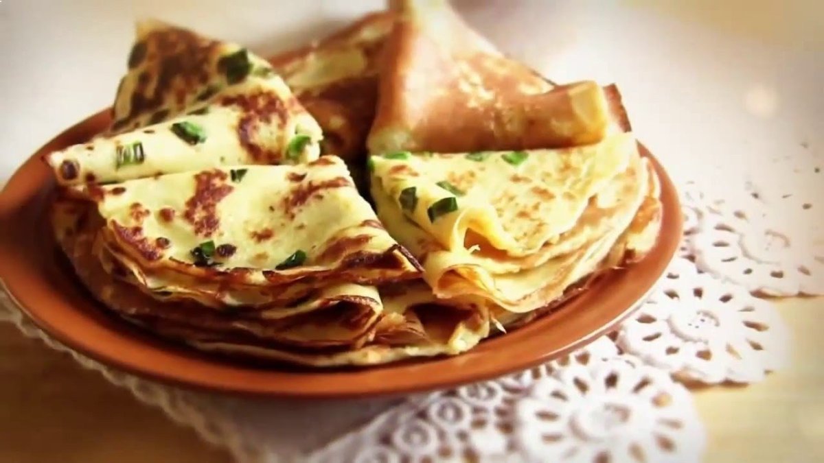 Тонкие картофельные блины