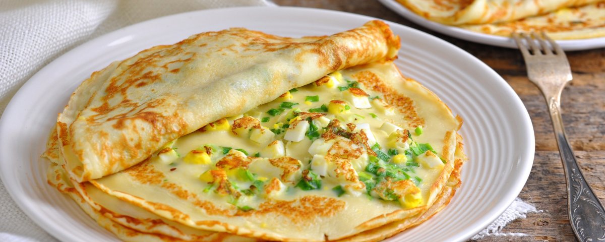 Блинчики с картошкой