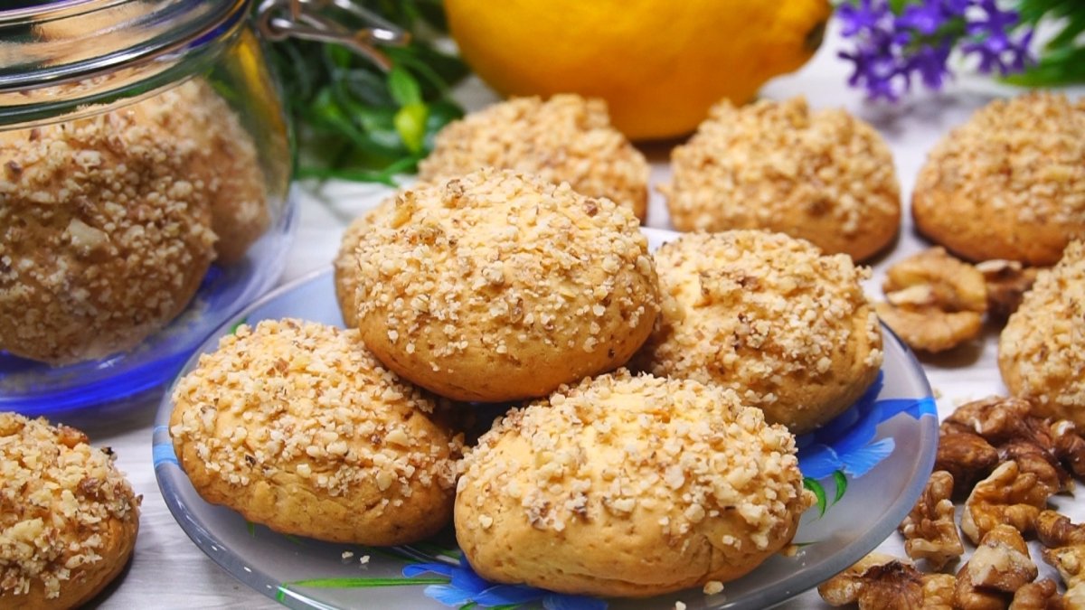 Печенье на рисовой муке с творогом