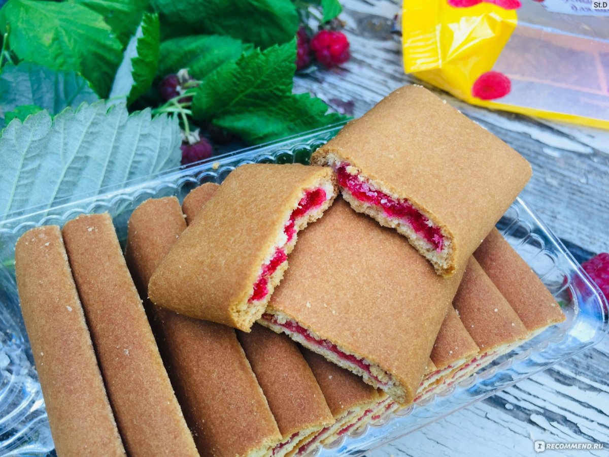 Мягкое печенье с джемом