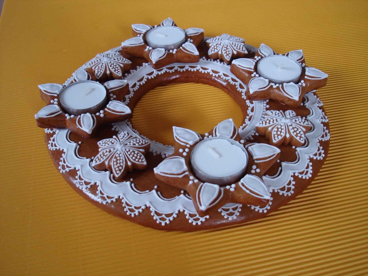 Horseshoe Gingerbread cookies