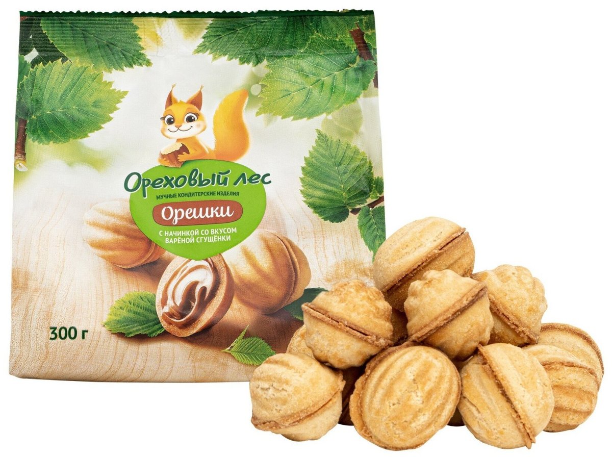 Орешки со сгущенкой упаковка