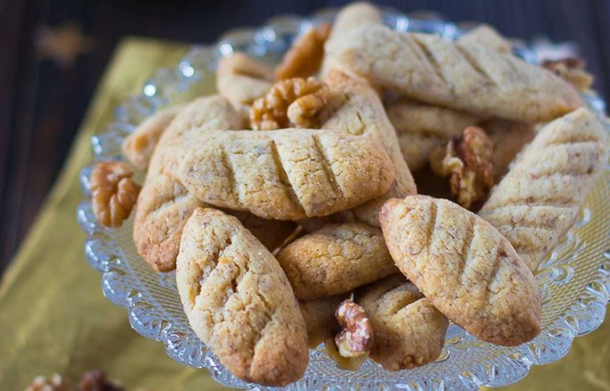 Печенье с орехами