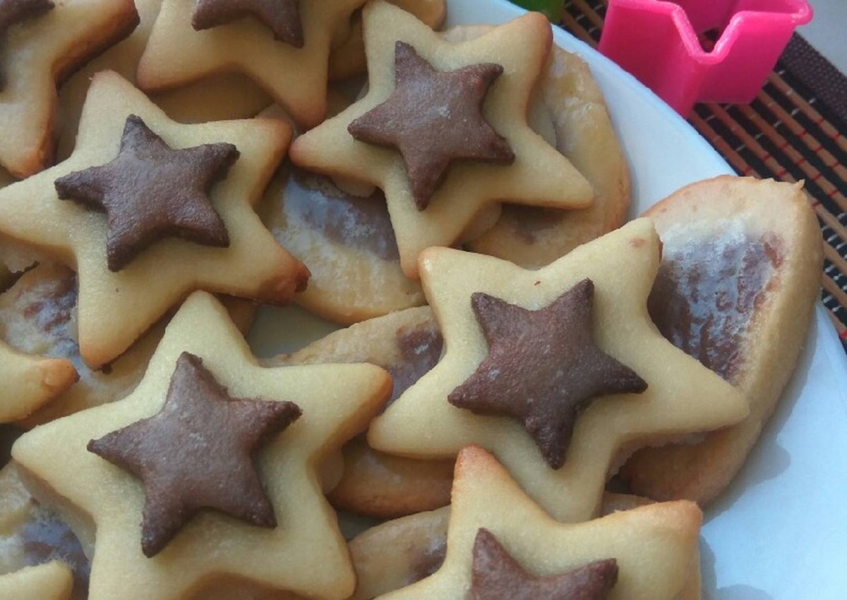 Вкусное песочное печенье в домашних