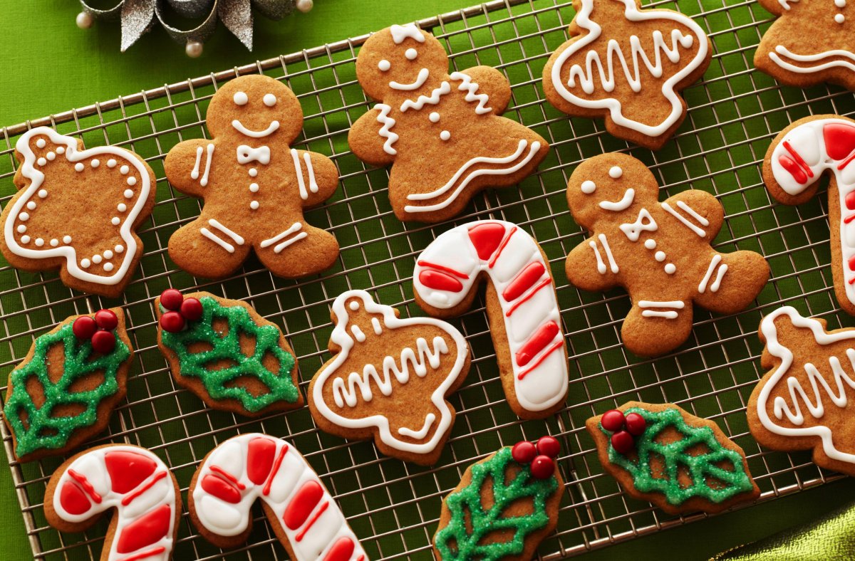 Рождественские имбирные пряники