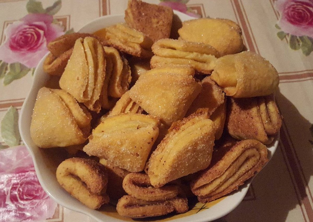 Печенье треугольники