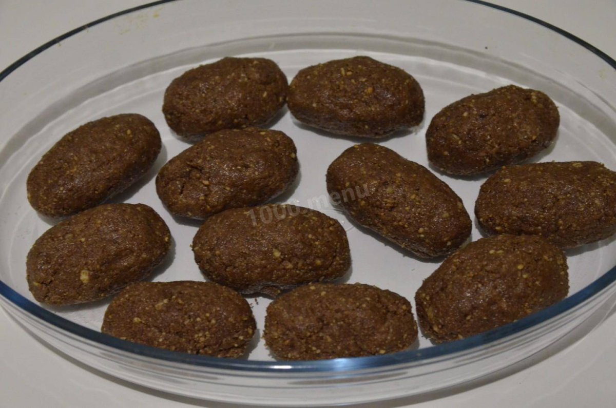 Пирожное картошка из печенья со сгущенкой