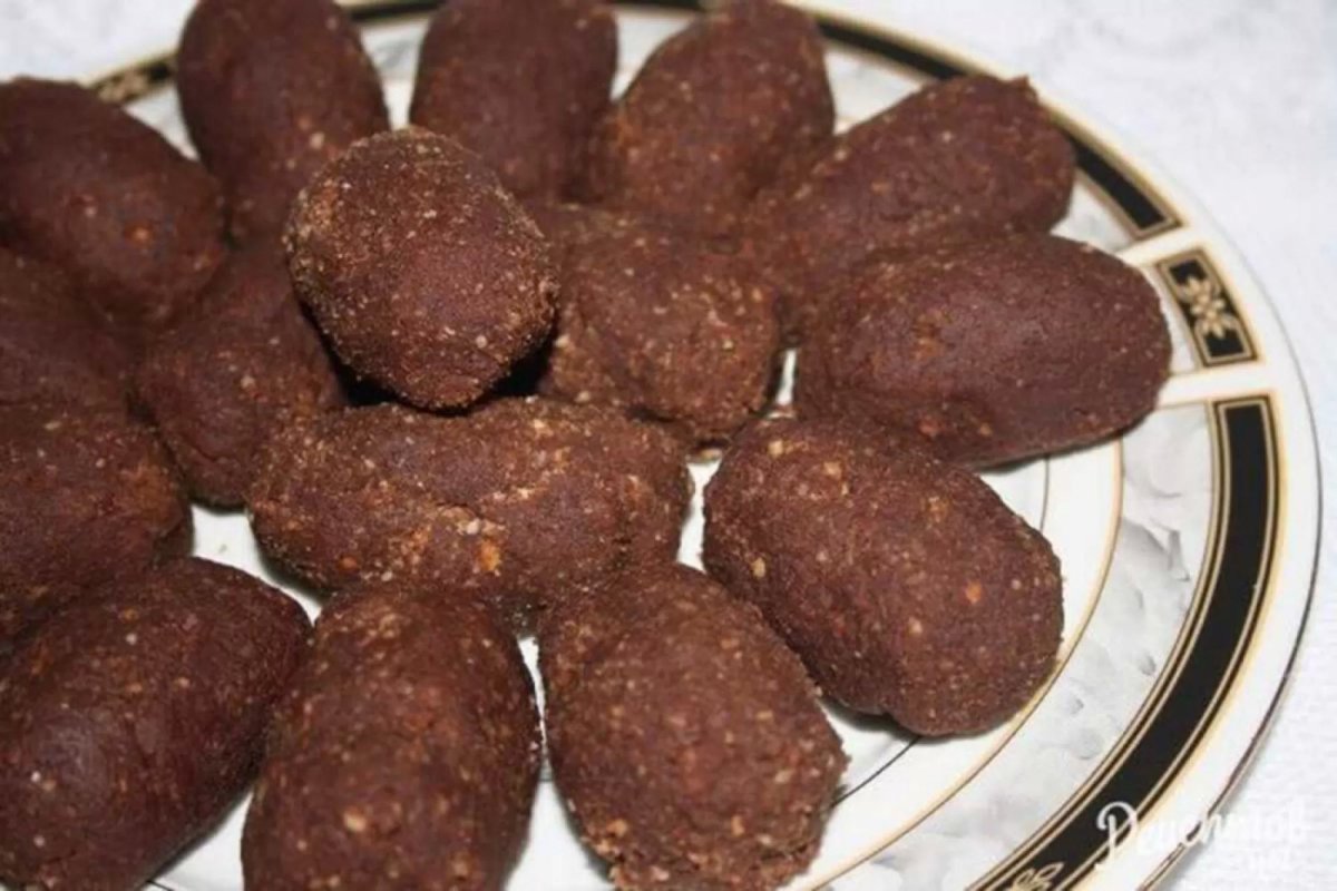Сладкая картошка пирожное