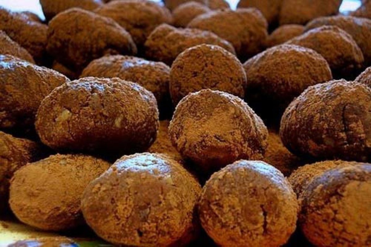Пирожное картошка из сухарей