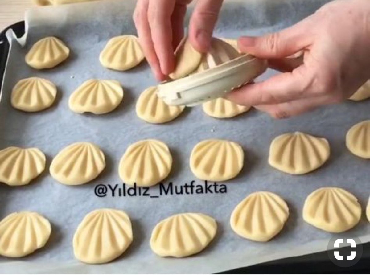 Красивая форма печенья