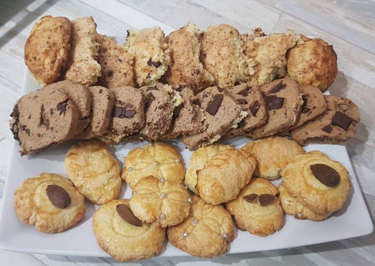 Соленое песочное печенье