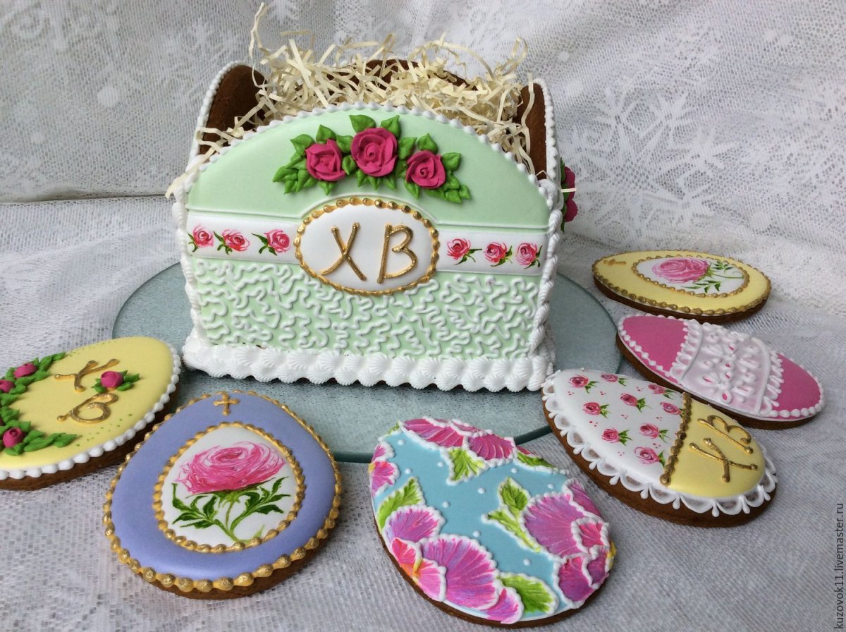 Корзинка с печеньками