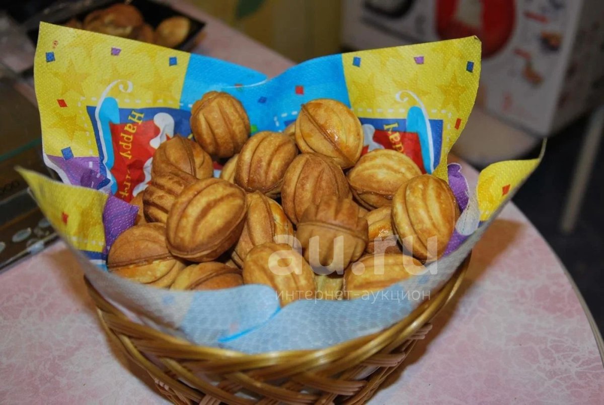 Вафельные корзиночки с фруктами