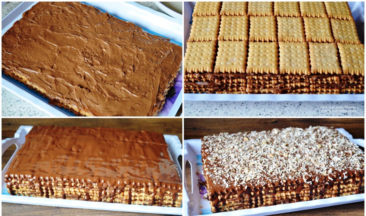 Торт из коржей украшение
