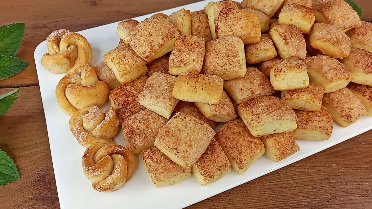 Печенье к чаю дома легкое и недорогое испечь