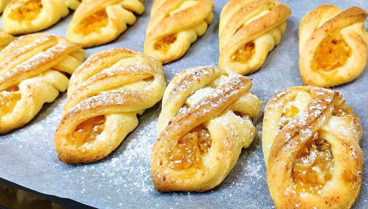 Печенье из творога в духовке на скорую