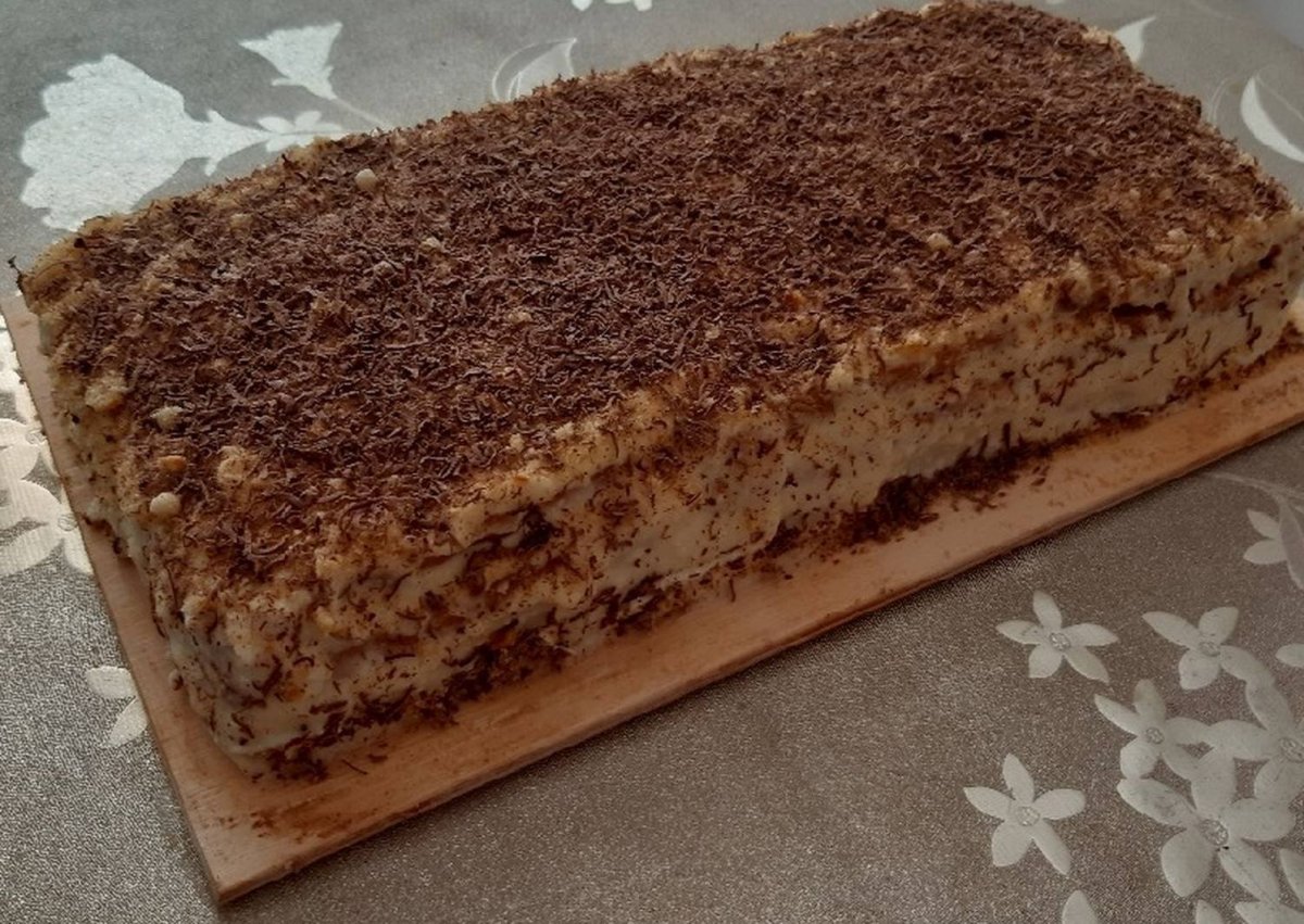 Лакомка вафельный торт