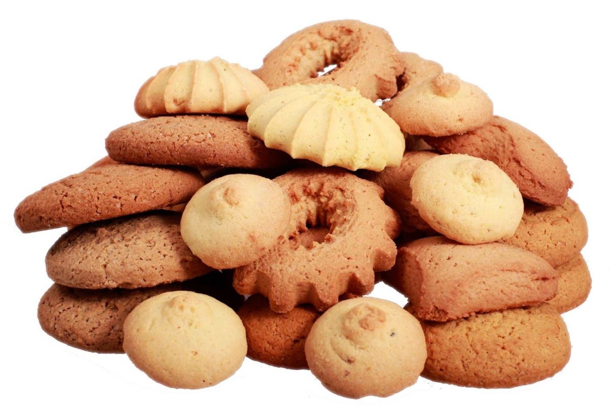 Тарелка с печеньками