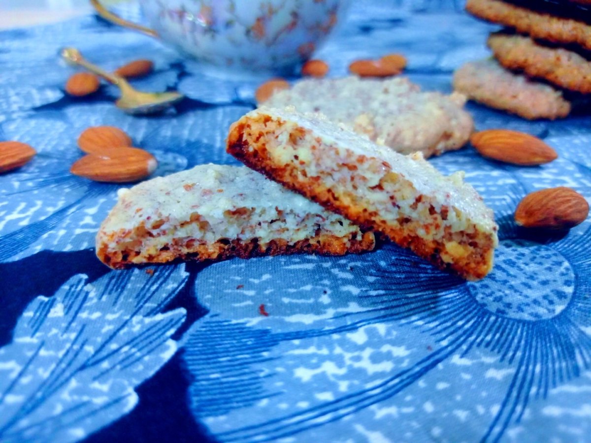 Миндальное печенье без муки