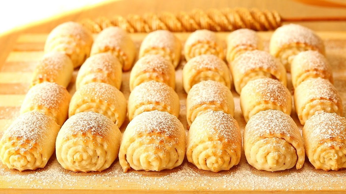 Сахарное песочное печенье