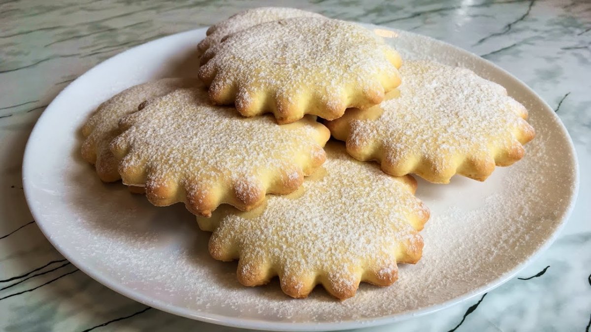 Песочное печенье курабье