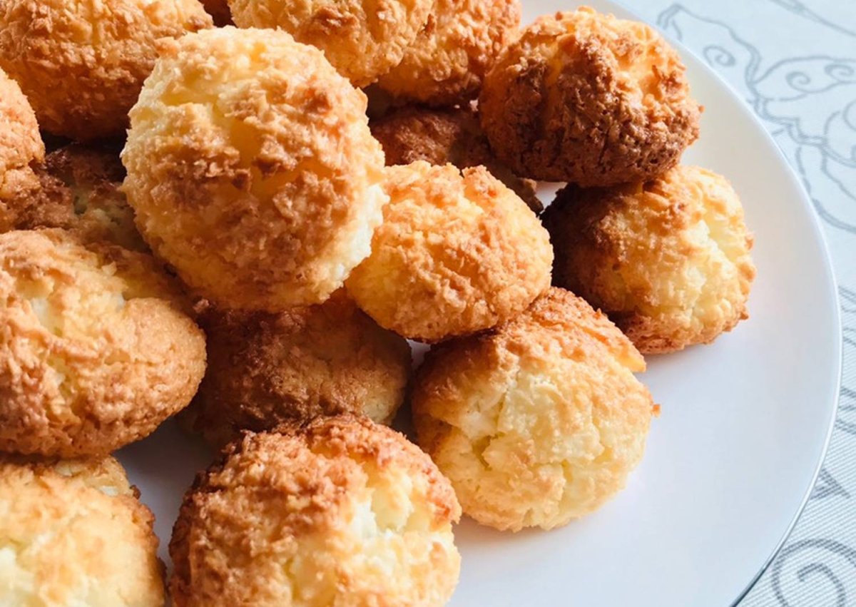 Печенье с кокосовой стружкой