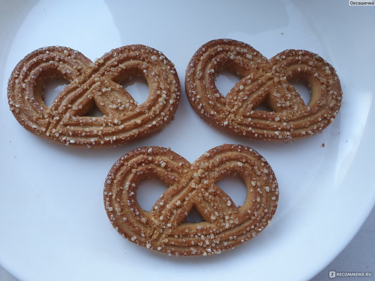 Печенье крендельки бретцель