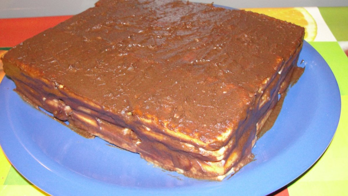 Торт медовик Карамельный