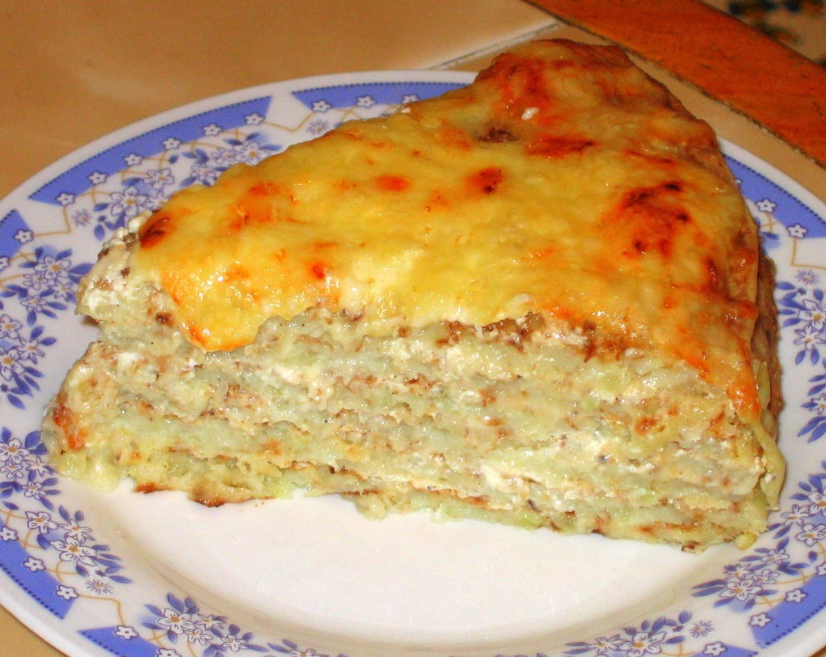 Омлет с цукини