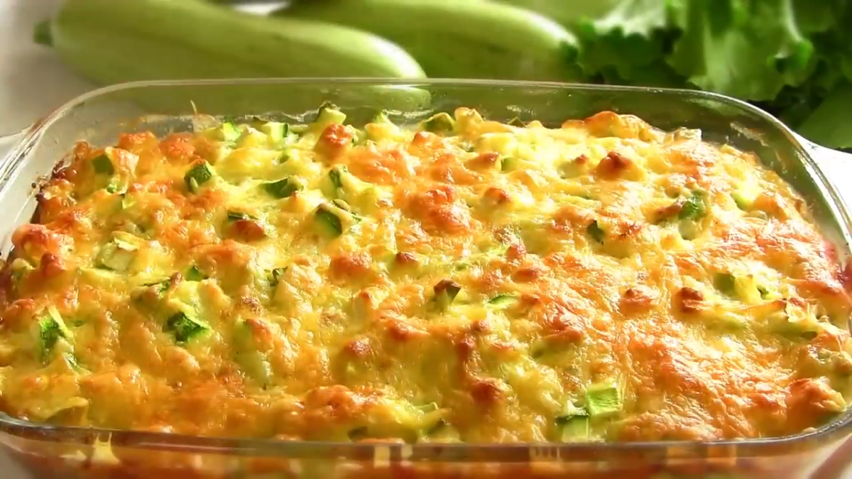 Кабачковая пицца