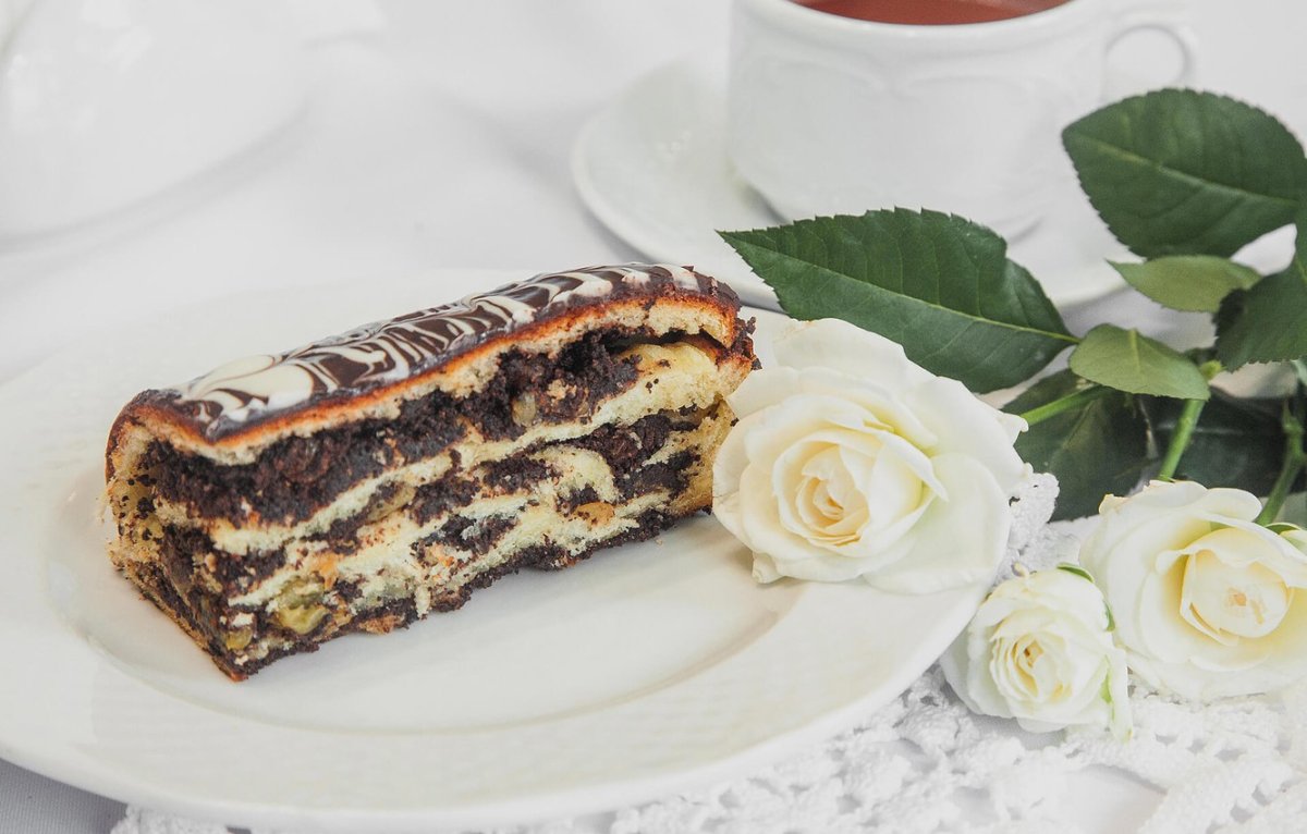 Маковый рулет Штолле
