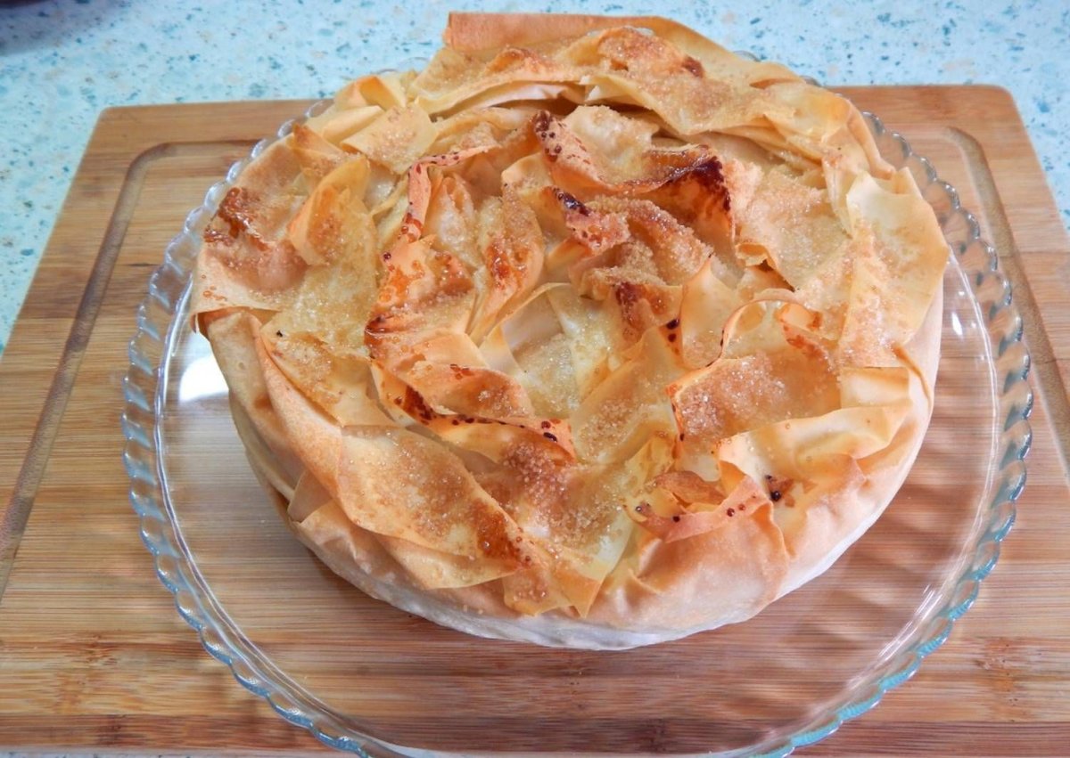 Лепешки с брынзой и зеленью