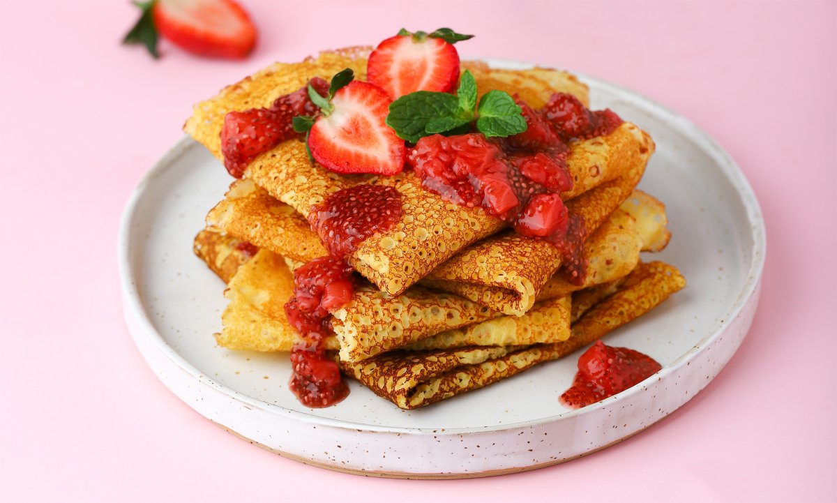 Блинчики на кукурузной муке