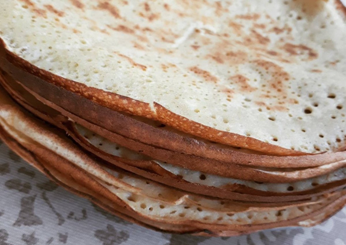 Блинчики ПП из кукурузной муки